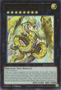 Divine Golden Shadow Dragon Dragluxion - Magnificent Monsters - YuGiOh card