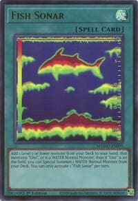 Fish Sonar - Magnificent Monsters - YuGiOh card