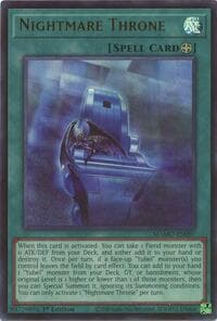 Nightmare Throne - Magnificent Monsters - YuGiOh card