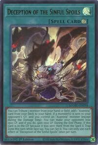 Deception of the Sinful Spoils - Magnificent Monsters - YuGiOh card