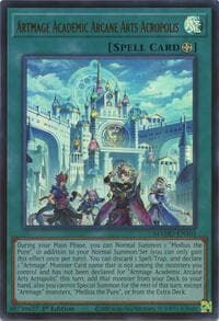 Artmage Academic Arcane Arts Acropolis - Magnificent Monsters - YuGiOh card