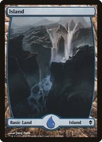 Island (235) - Full Art - Zendikar - Magic: The Gathering card