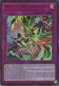 DoomZ Destruction - Magnificent Monsters - YuGiOh card