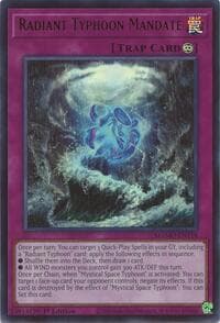 Radiant Typhoon Mandate - Magnificent Monsters - YuGiOh card