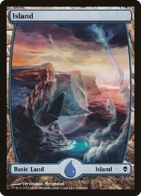 Island (236) - Full Art - Zendikar - Magic: The Gathering card
