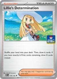 Lillie's Determination - 119/132 (GYM) - Southeast Asia Exclusives - Pokemon card
