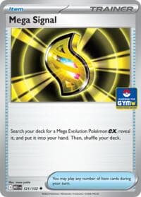 Mega Signal - 121/132 (GYM) - Southeast Asia Exclusives - Pokemon card
