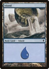 Island (237a) - Zendikar - Magic: The Gathering card