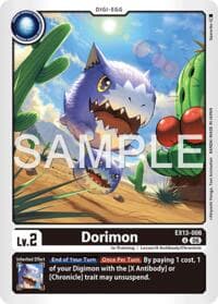 Dorimon - Chivalrous XIII - Digimon Card Game card