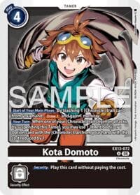 Kota Domoto - Chivalrous XIII - Digimon Card Game card
