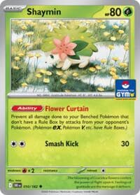 Shaymin - 010/182 (GYM) - Southeast Asia Exclusives - Pokemon card