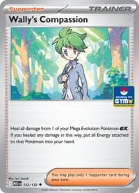 Wally's Compassion - 132/132 (GYM) - Southeast Asia Exclusives - Pokemon card