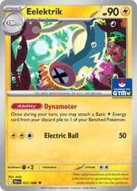 Eelektrik - 031/086 (GYM) - Southeast Asia Exclusives - Pokemon card