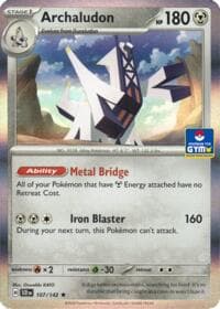 Archaludon - 107/142 (GYM) - Southeast Asia Exclusives - Pokemon card
