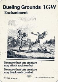 Dueling Grounds (0089) - Secret Lair x MSCHF: The Zeta Set - Magic: The Gathering card