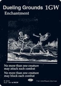 Dueling Grounds (0210) - Secret Lair x MSCHF: The Zeta Set - Magic: The Gathering card