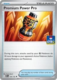 Premium Power Pro - 124/132 (GYM) - Southeast Asia Exclusives - Pokemon card