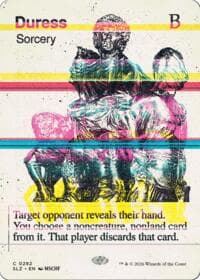 Duress (0282) - Secret Lair x MSCHF: The Zeta Set - Magic: The Gathering card