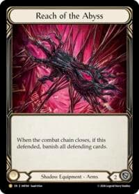 Reach of the Abyss - Usurp the Shadow Throne - Flesh and Blood TCG card