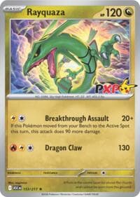 Rayquaza - 153/217 (Cosmos Holo) - Miscellaneous Cards & Products - Pokemon card