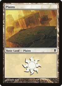 Plains (230a) - Zendikar - Magic: The Gathering card