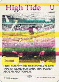High Tide (0260) - Secret Lair x MSCHF: The Zeta Set - Magic: The Gathering card