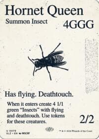 Hornet Queen (0078) - Secret Lair x MSCHF: The Zeta Set - Magic: The Gathering card