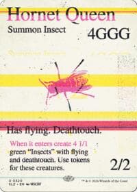 Hornet Queen (0320) - Secret Lair x MSCHF: The Zeta Set - Magic: The Gathering card