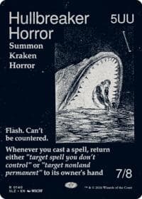 Hullbreaker Horror (0140) - Secret Lair x MSCHF: The Zeta Set - Magic: The Gathering card