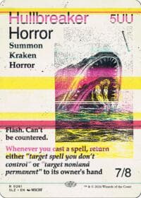 Hullbreaker Horror (0261) - Secret Lair x MSCHF: The Zeta Set - Magic: The Gathering card
