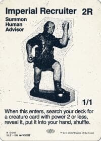 Imperial Recruiter (0061) - Secret Lair x MSCHF: The Zeta Set - Magic: The Gathering card