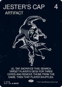Jester's Cap (0226) - Secret Lair x MSCHF: The Zeta Set - Magic: The Gathering card