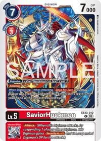 SaviorHuckmon - Chivalrous XIII - Digimon Card Game card