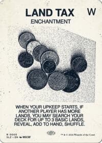 Land Tax (0005) - Secret Lair x MSCHF: The Zeta Set - Magic: The Gathering card