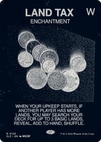Land Tax (0126) - Secret Lair x MSCHF: The Zeta Set - Magic: The Gathering card