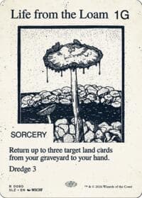 Life from the Loam (0080) - Secret Lair x MSCHF: The Zeta Set - Magic: The Gathering card