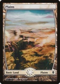 Plains (232) - Full Art - Zendikar - Magic: The Gathering card