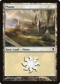Plains (233a) - Zendikar - Magic: The Gathering card