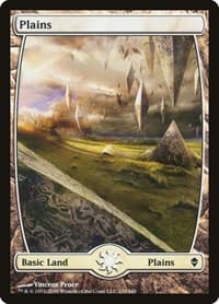 Plains (233) - Full Art - Zendikar - Magic: The Gathering card