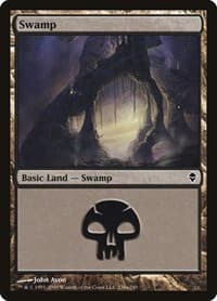Swamp (238a) - Zendikar - Magic: The Gathering card