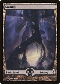 Swamp (238) - Full Art - Zendikar - Magic: The Gathering card