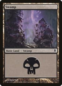Swamp (239a) - Zendikar - Magic: The Gathering card