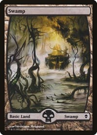 Swamp (240) - Full Art - Zendikar - Magic: The Gathering card