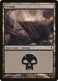 Swamp (241a) - Zendikar - Magic: The Gathering card