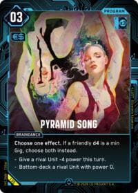 Pyramid Song - Welcome to Night City - Retail - Cyberpunk TCG card