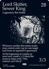 Lord Skitter, Sewer King (0167) - Secret Lair x MSCHF: The Zeta Set - Magic: The Gathering card