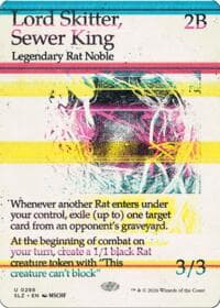 Lord Skitter, Sewer King (0288) - Secret Lair x MSCHF: The Zeta Set - Magic: The Gathering card
