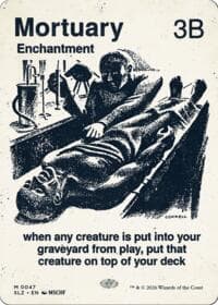 Mortuary (0047) - Secret Lair x MSCHF: The Zeta Set - Magic: The Gathering card