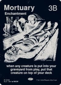 Mortuary (0168) - Secret Lair x MSCHF: The Zeta Set - Magic: The Gathering card