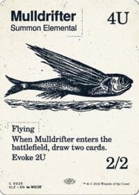 Mulldrifter (0025) - Secret Lair x MSCHF: The Zeta Set - Magic: The Gathering card
